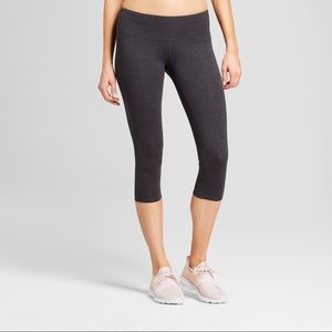 2 Pair Champion Duo Dry Cropped Leggings Dark Gray